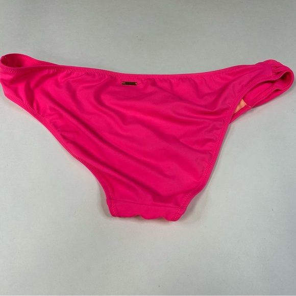 Y2K Victorias Secret Size Medium Knockout Cheeky Bikini Bottoms Solid Pink #3485 - Picture 5 of 8